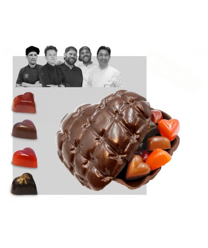 Valentijnsdag chocoladehart